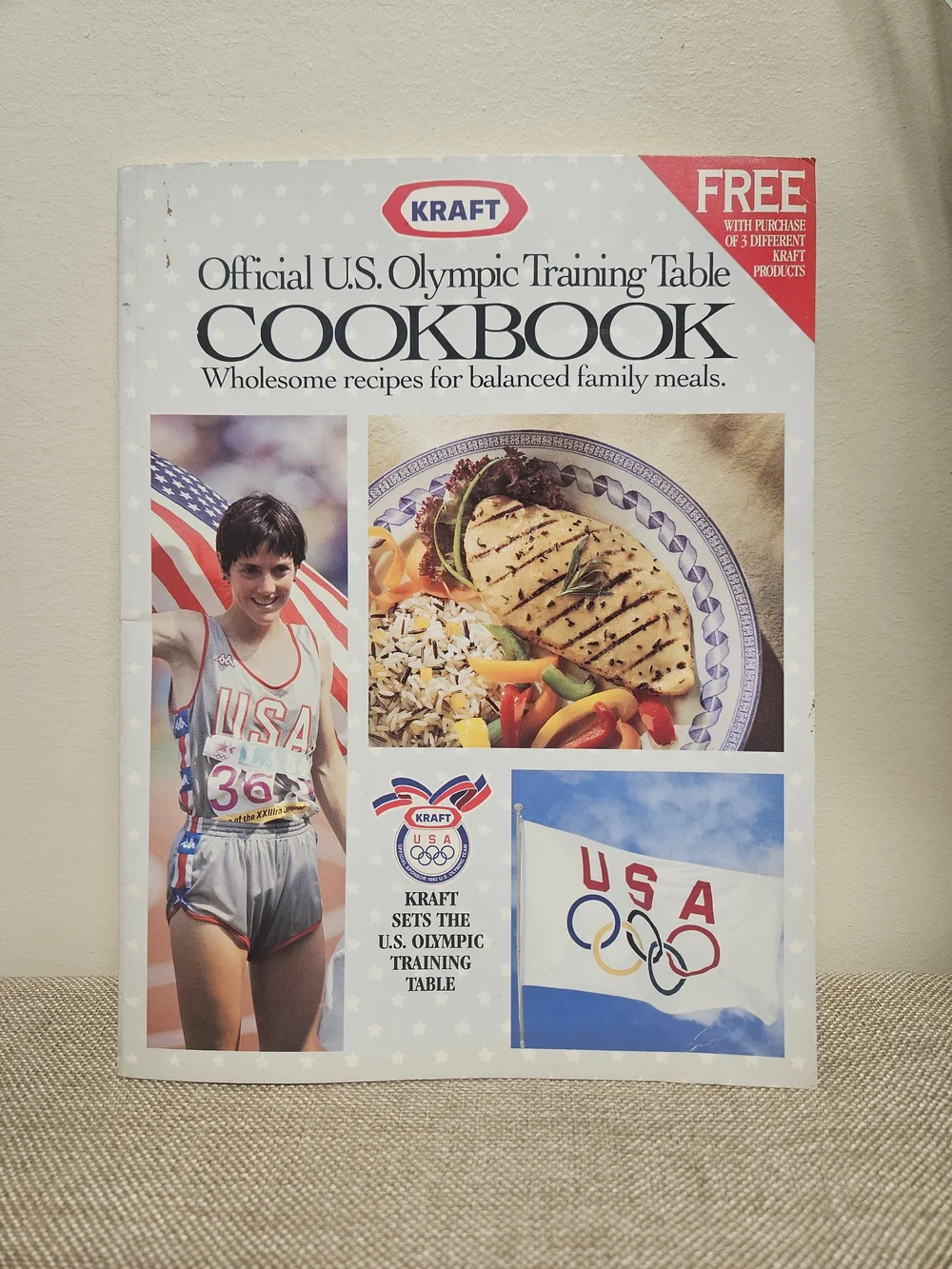 Official 1992 U.S. Olympic Training Cookbook